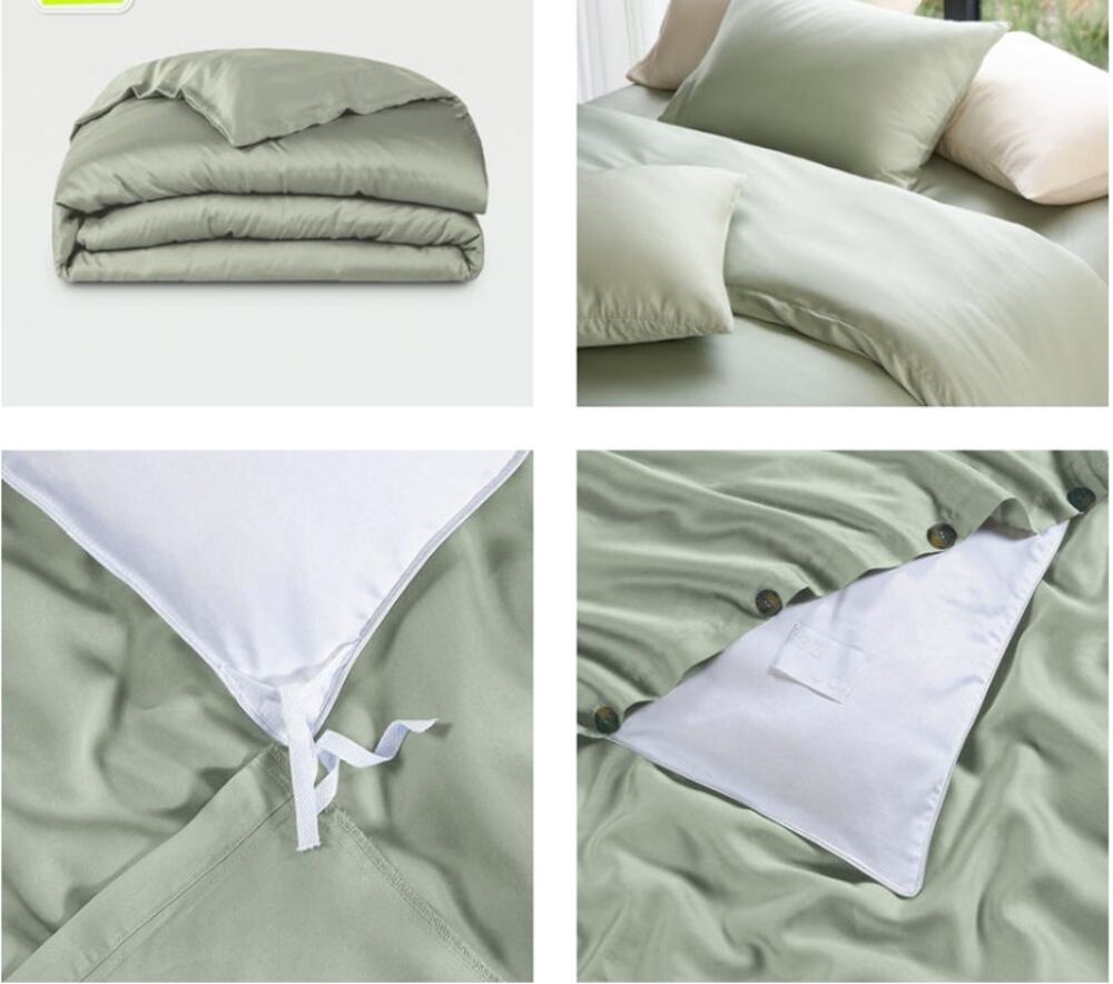 Sijo Airyweight Eucalyptus Duvet Cover - Full/Queen - Sage